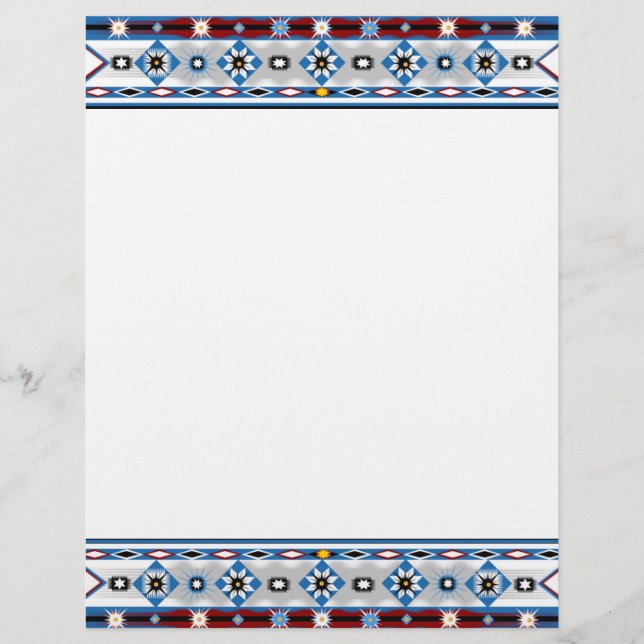Native American Sioux Letterhead (Front)