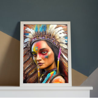 Native American Sioux Poster