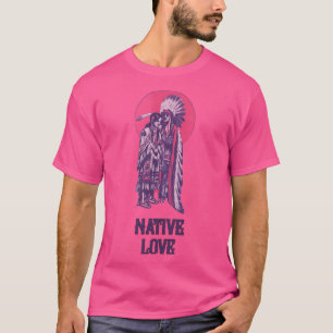 native american sioux sitting bull  T-Shirt