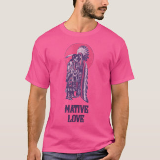 native american sioux sitting bull T-Shirt
