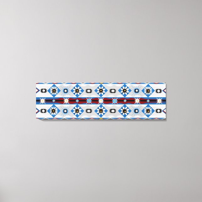 Native American Sioux Stretched Canvas Print (Front)