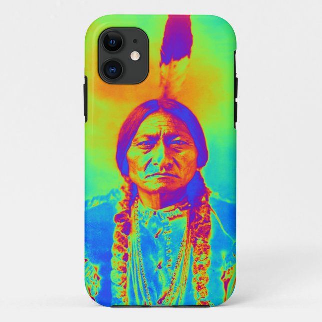 Native American Sitting Bull Case-Mate iPhone Case (Back)