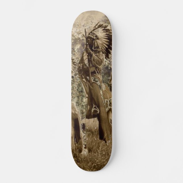 Native American Skateboard (Front)