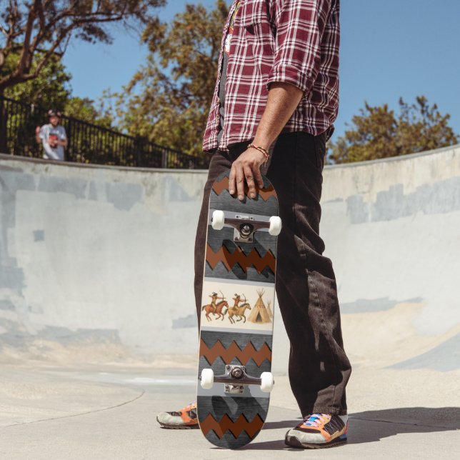 Native American Skateboard (Outdoor 2)