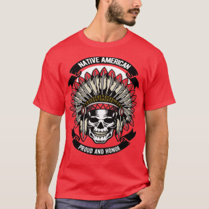 Native American Skull 4 T-Shirt