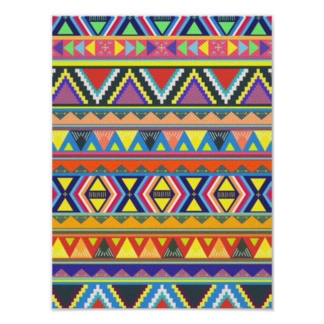 Native American Southwest Colourful Photo Print (Front)