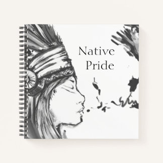 Native American Spiral Sketchbook Notebook