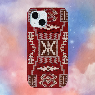 Native American Storm Pattern iPhone 15 Case