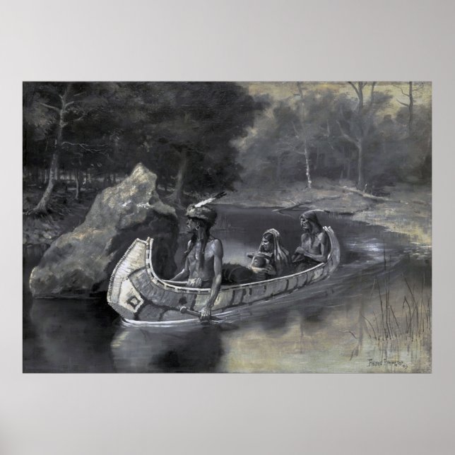 Native American: Story of Hiawatha Warrior & Bride Poster (Front)