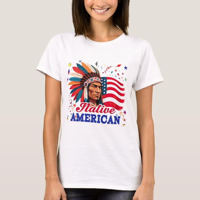 Native American  T-Shirt (Front)