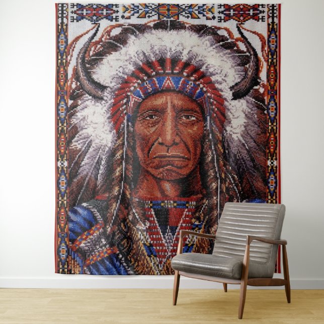 Native American Tapestry (In Situ)
