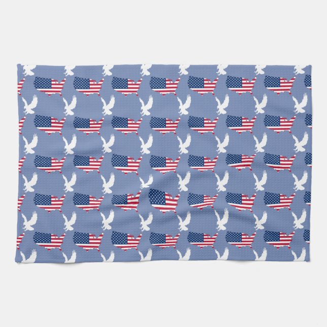 Native American Tea Towel (Horizontal)
