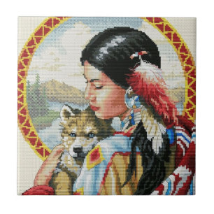 Native American  Tile