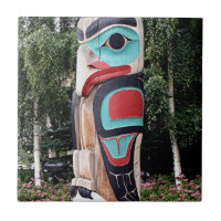 Native American Totem Pole, Anchorage, Alaska