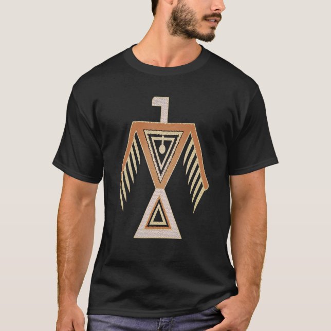 Native American Totem Thunderbird T-Shirt (Front)