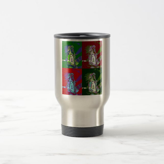 Native American Travel Mug (Center)