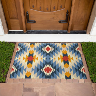 Native American Tribal Art  Doormat