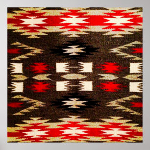 Native American Tribal Design Print