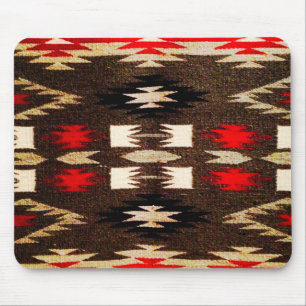 Native American Tribal Design Print Mouse Mat