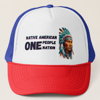 Native American  Trucker Hat