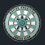 Native American Turtle Dartboard<br><div class="desc">The Native American Turtle Dartboard is fully customisable,  and a great gift idea for friends,  family or the perfect addition to your game room. Designed by Norman.R.</div>