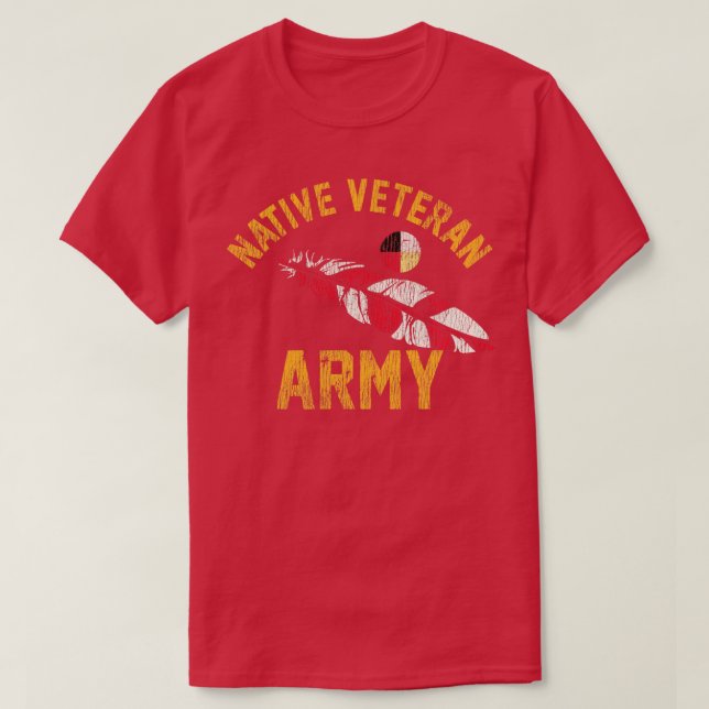 Native American Vietnam Veteran Long Sleeve  T-Shirt (Design Front)