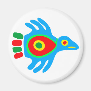 Native American Vogel bird Magnet