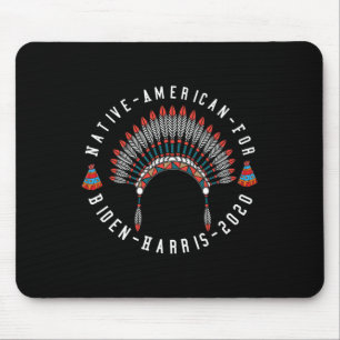 Native American Voters For Biden-harris Anti-trump Mouse Mat
