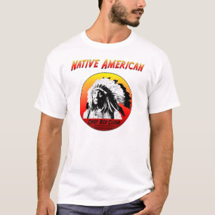 Native American w/Chief Red Cloud T-Shirt