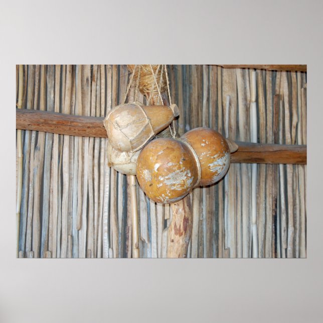 Native American Water Jugs Poster (Front)