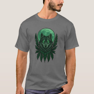 Native American Wolf Indigenous Spirit T-Shirt