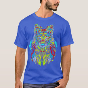 Native American Wolf T-Shirt