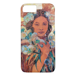 Native American Woman, Mucha iPhone 8/7 Case
