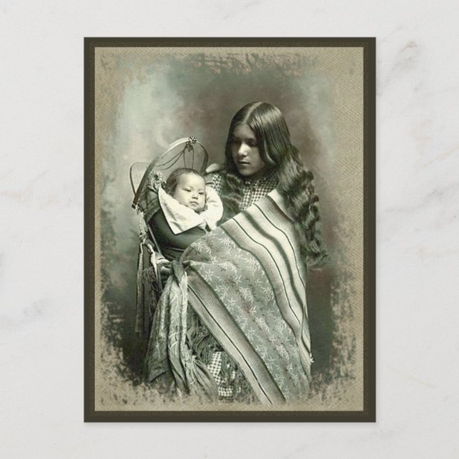 Native American Woman - Postcard (Front)