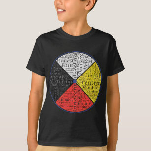 Native American Words Of The Medicine Wheel 1 T-Shirt