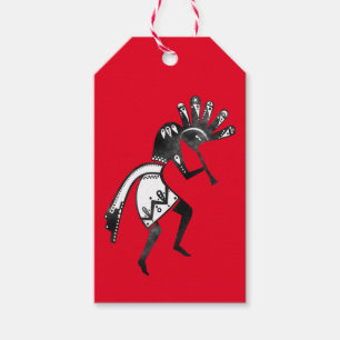 Native Americans Culture - Dancing Kokopelli 1 Gift Tags