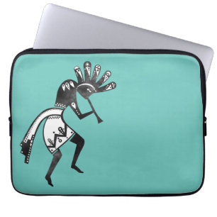 Native Americans Culture - Dancing Kokopelli 1 Laptop Sleeve