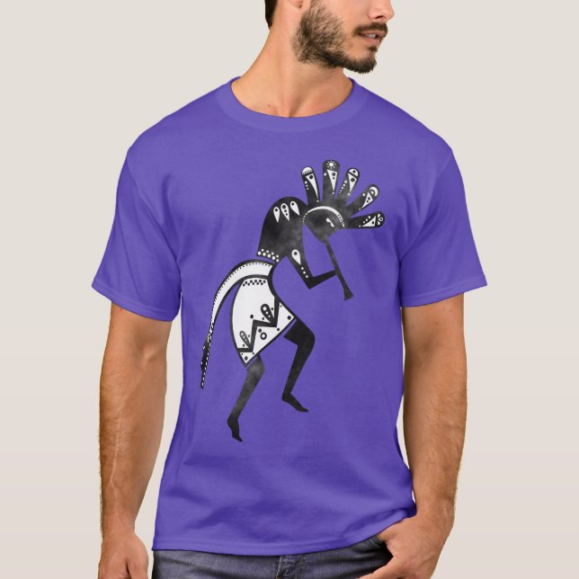 Native Americans Culture - Dancing Kokopelli 1 T-Shirt (Front)