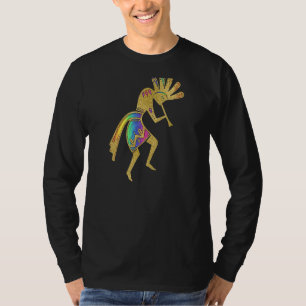 Native Americans Culture Dancing Kokopelli 5 Fan T-Shirt