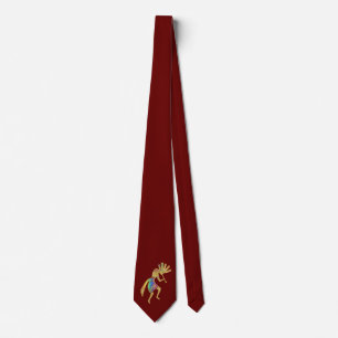 Native Americans Culture - Dancing Kokopelli 5 Tie