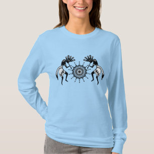 Native Americans Culture - Sun Dancing Kokopelli 1 T-Shirt