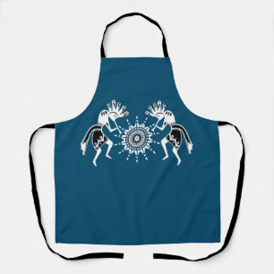 Native Americans Culture - Sun Dancing Kokopelli 2 Apron