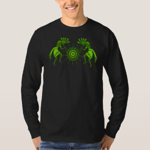 Native Americans Culture Sun Dancing Kokopelli 7 T-Shirt