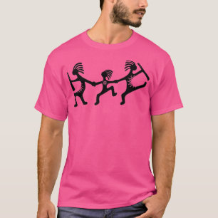 Native Americans Kokopelli Family 1 T-Shirt