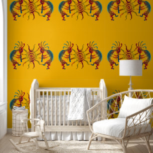 Native Americans Kokopellis flutes for the sun 1 Wallpaper