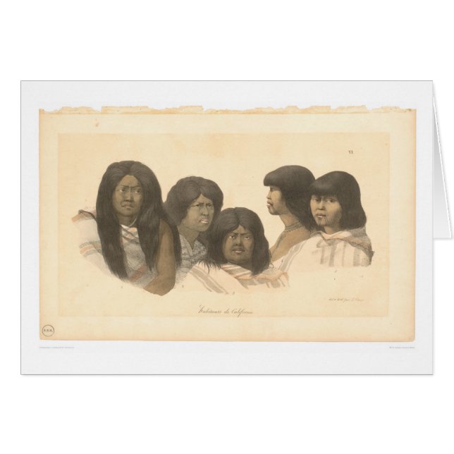 Native Americans of California (0685A) (Front Horizontal)
