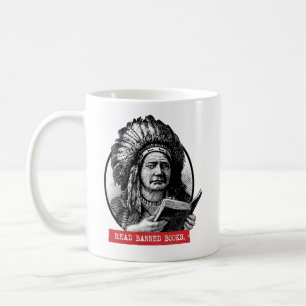 Native Americans Read Banned Books Coffee Mug