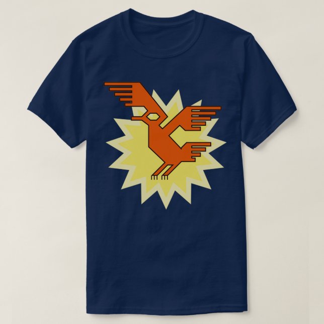 Native Andean Condor Bird  T-Shirt (Design Front)
