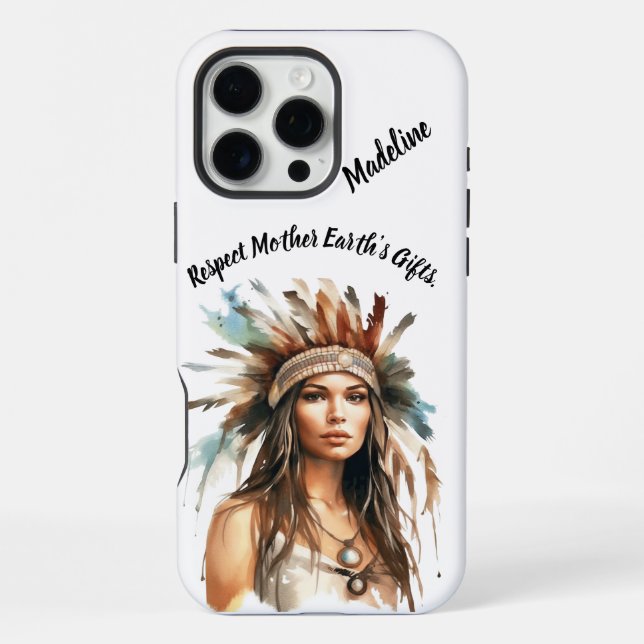 Native Art : Bold Patterns iPhone Case (Back)