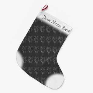 Native Art Christmas Stocking Totem Pole Stocking